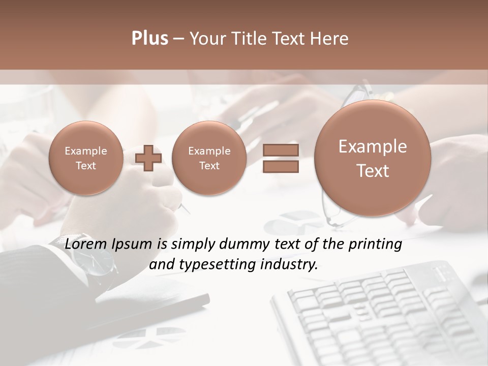 Job Note Occupation PowerPoint Template