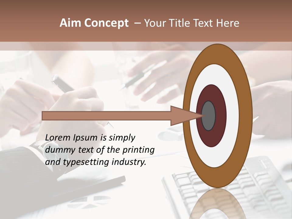 Job Note Occupation PowerPoint Template