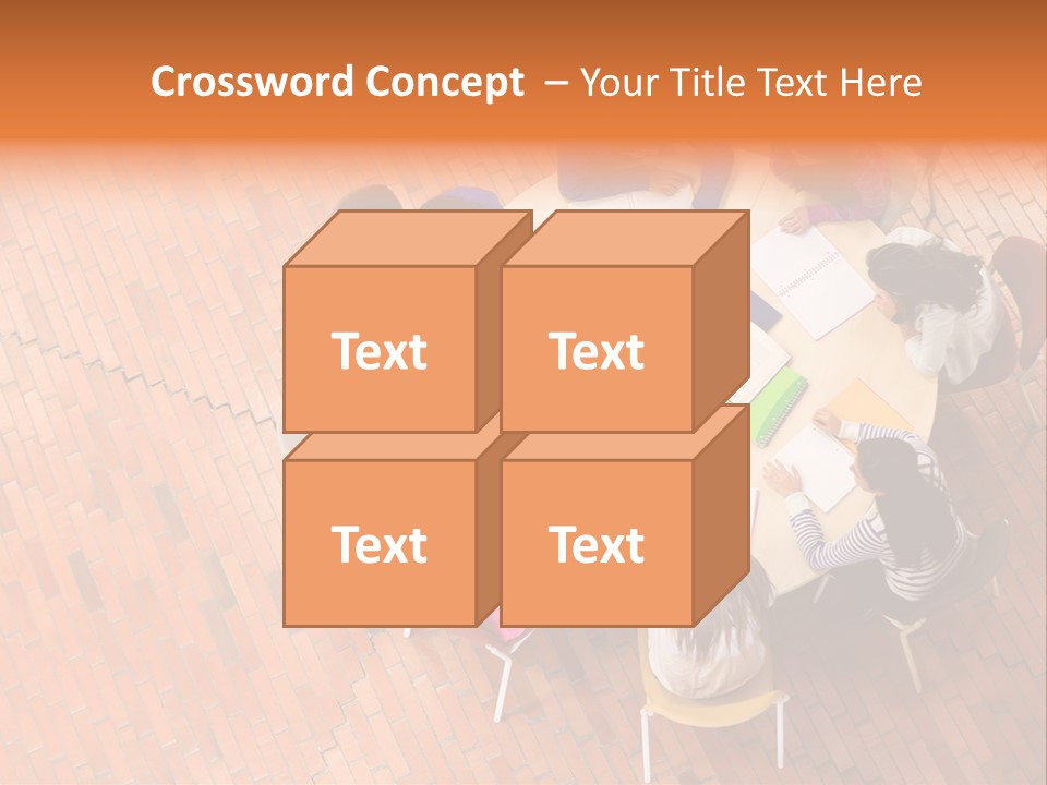 Smile Person Notebooks PowerPoint Template
