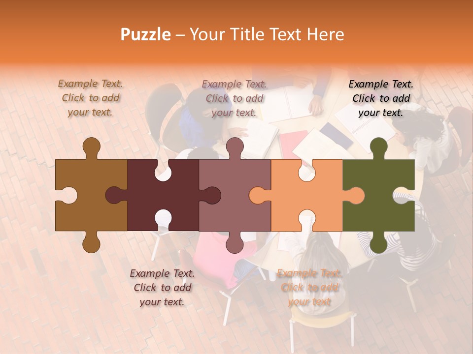 Smile Person Notebooks PowerPoint Template