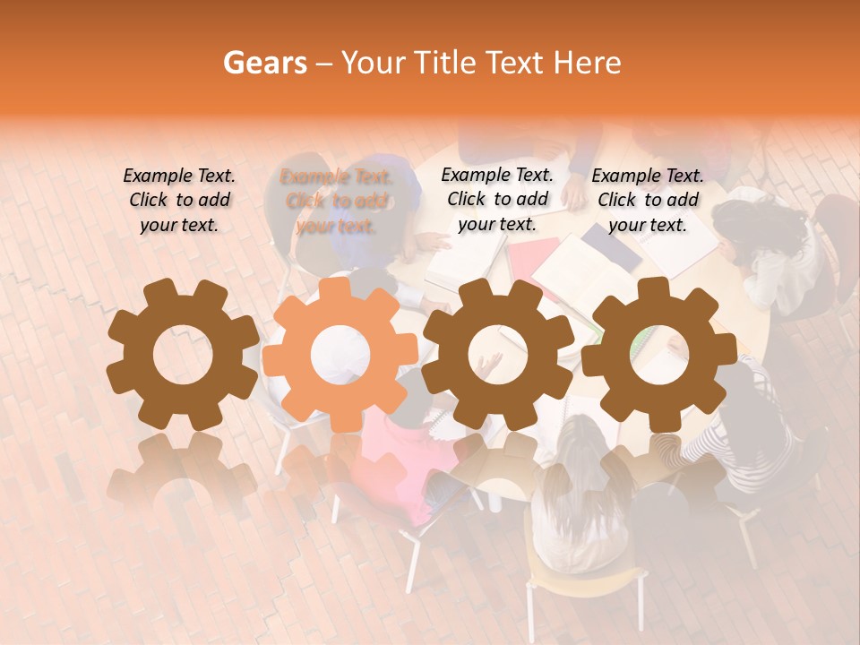 Smile Person Notebooks PowerPoint Template