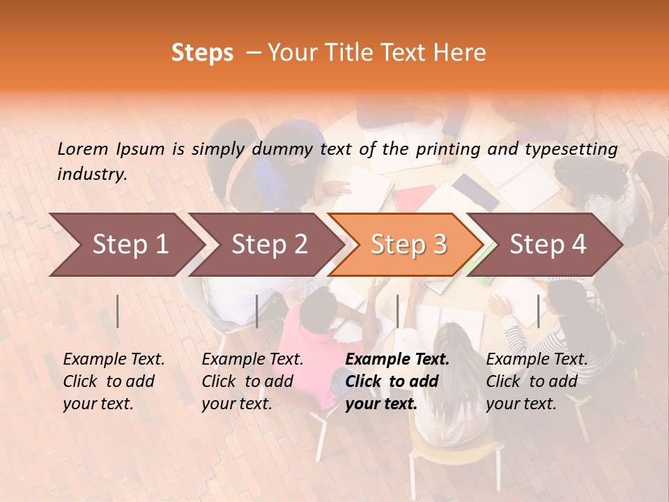 Smile Person Notebooks PowerPoint Template
