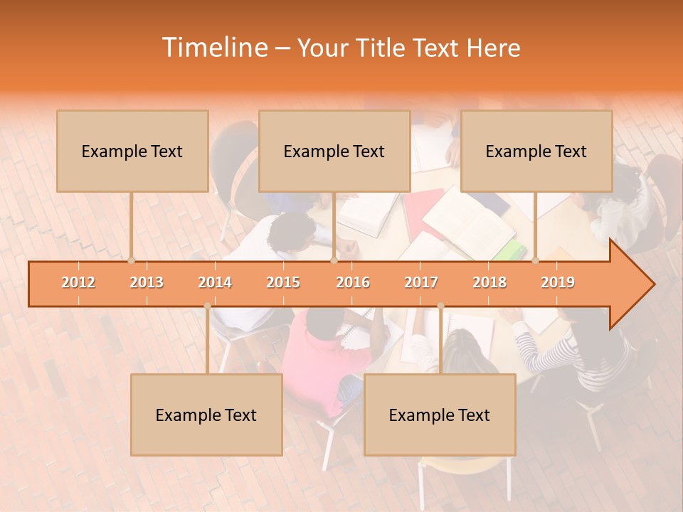 Smile Person Notebooks PowerPoint Template