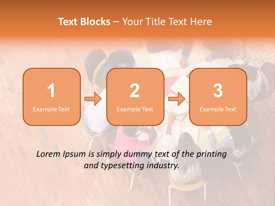 Smile Person Notebooks PowerPoint Template