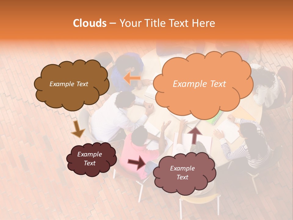 Smile Person Notebooks PowerPoint Template