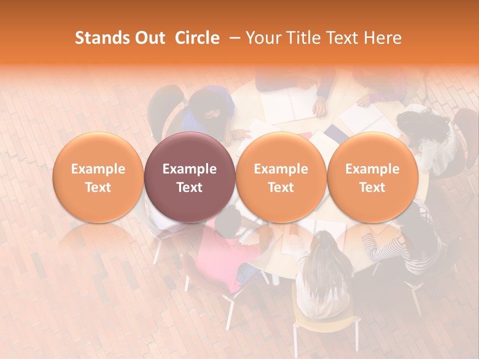 Smile Person Notebooks PowerPoint Template