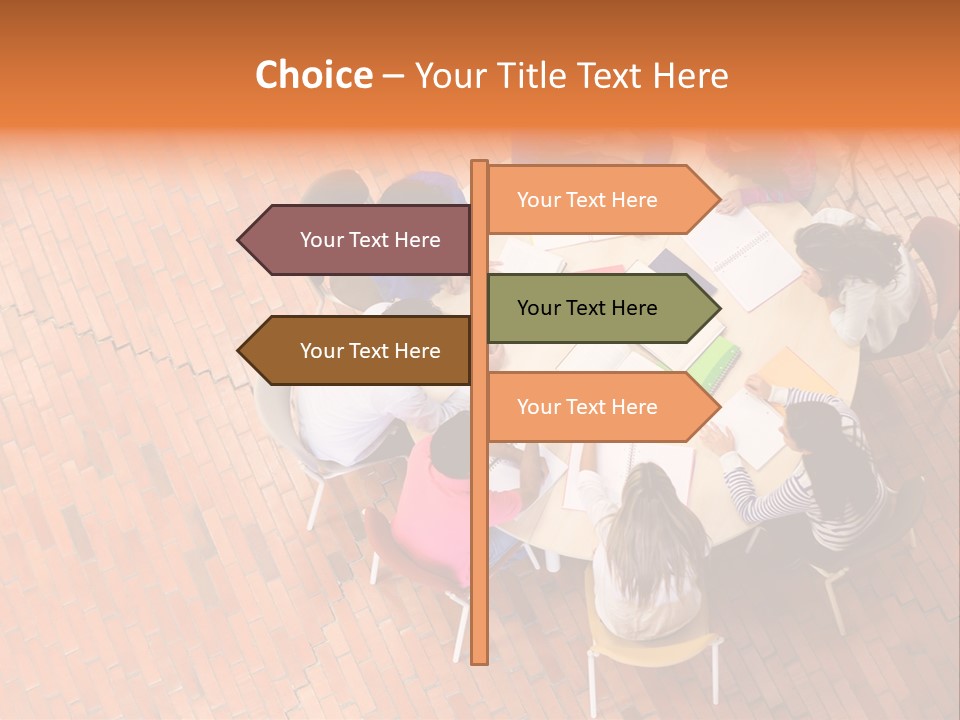Smile Person Notebooks PowerPoint Template