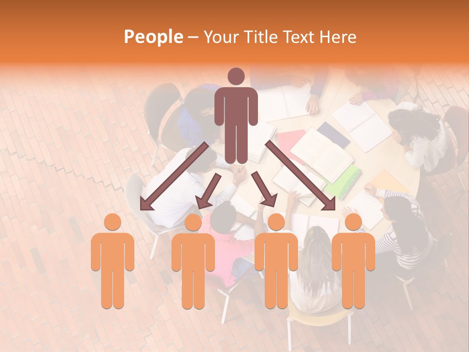 Smile Person Notebooks PowerPoint Template