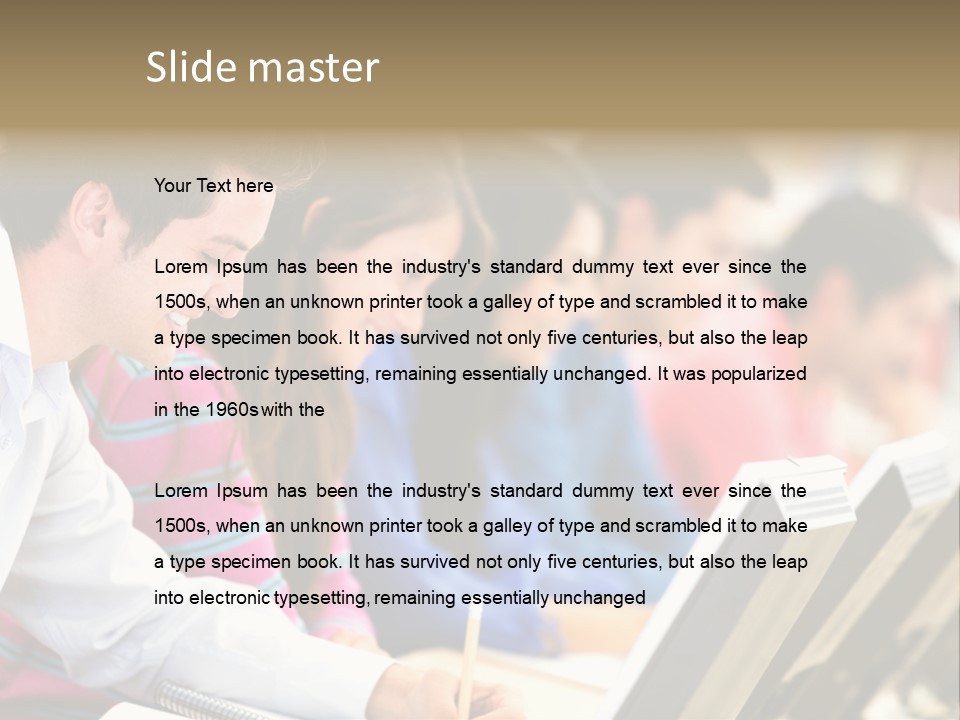 Uni University Latin PowerPoint Template