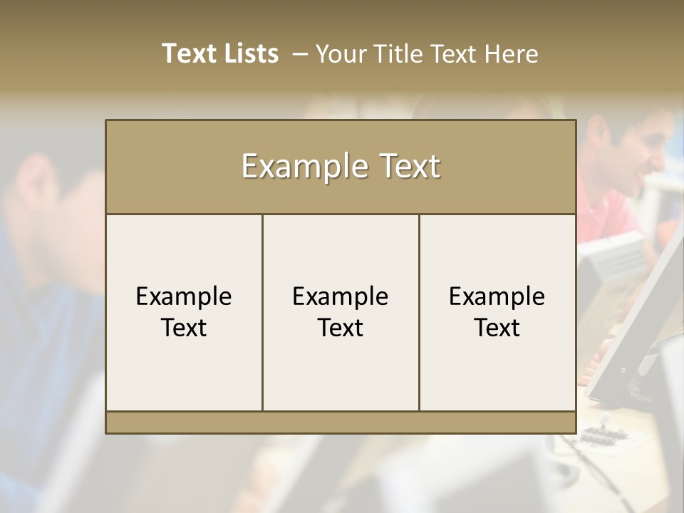 Young Students Females PowerPoint Template