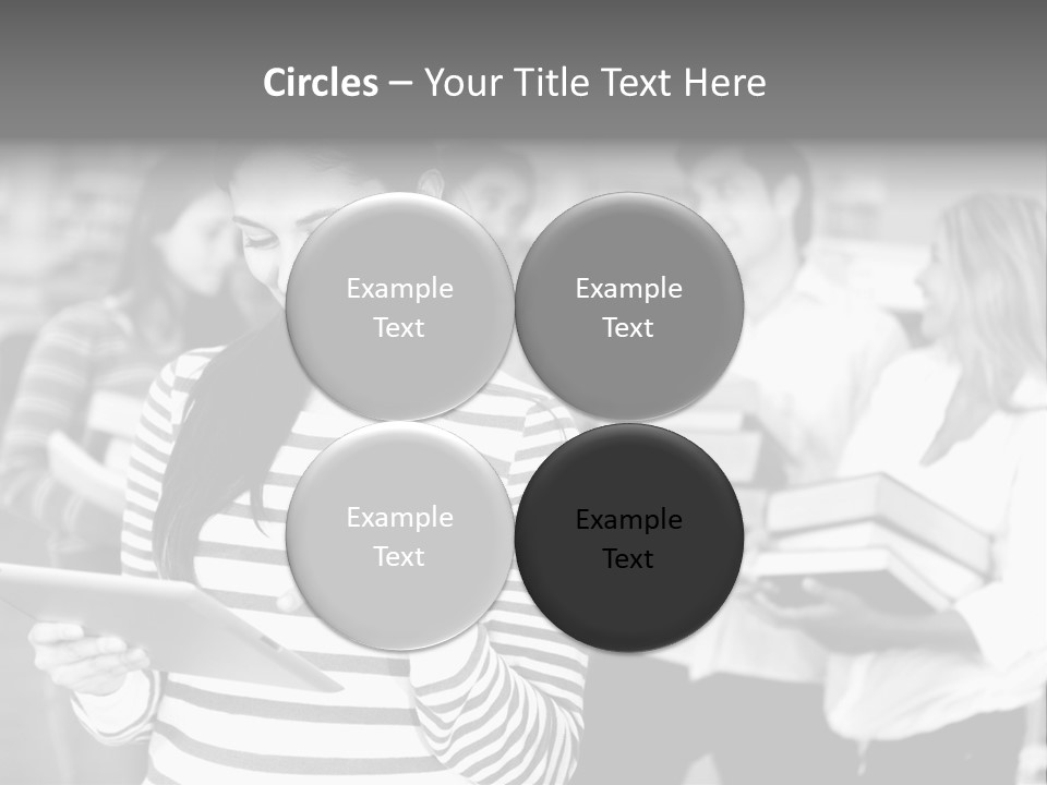 Reading Simple Ereader PowerPoint Template