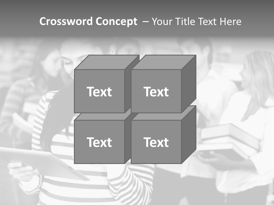 Reading Simple Ereader PowerPoint Template