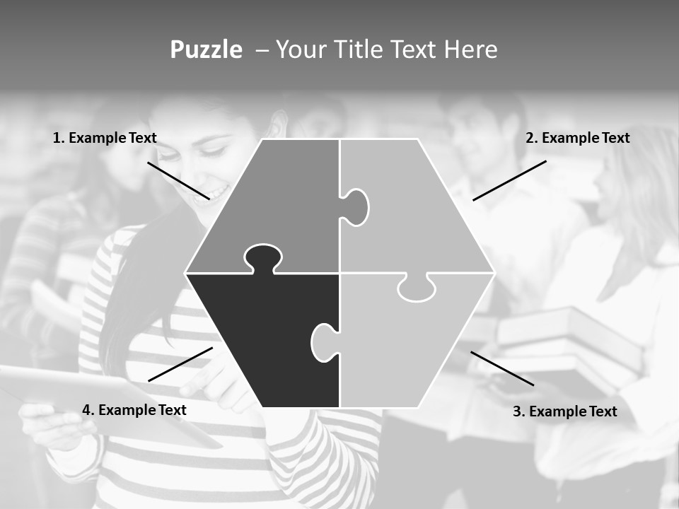 Reading Simple Ereader PowerPoint Template