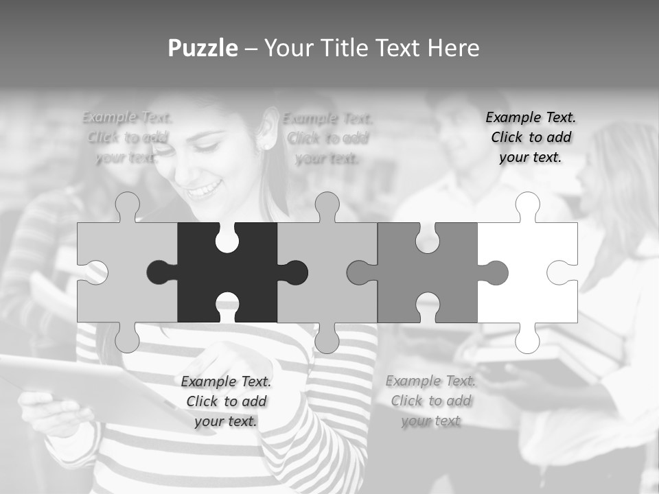 Reading Simple Ereader PowerPoint Template