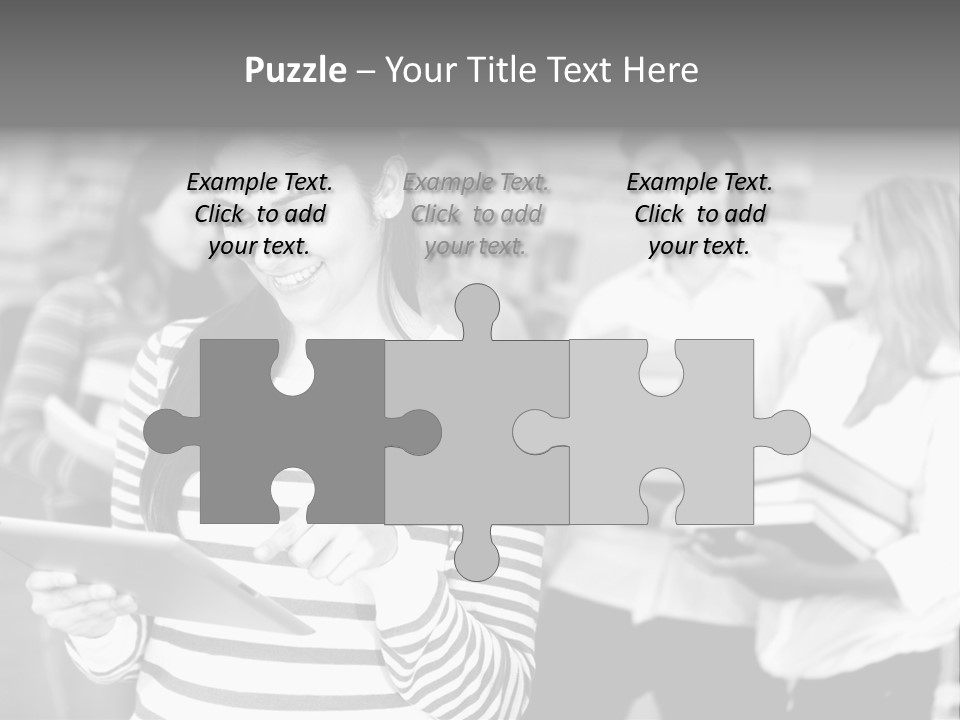 Reading Simple Ereader PowerPoint Template