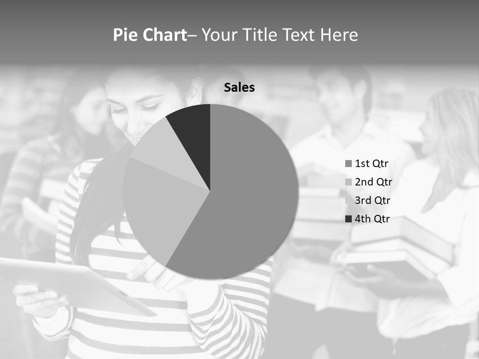 Reading Simple Ereader PowerPoint Template