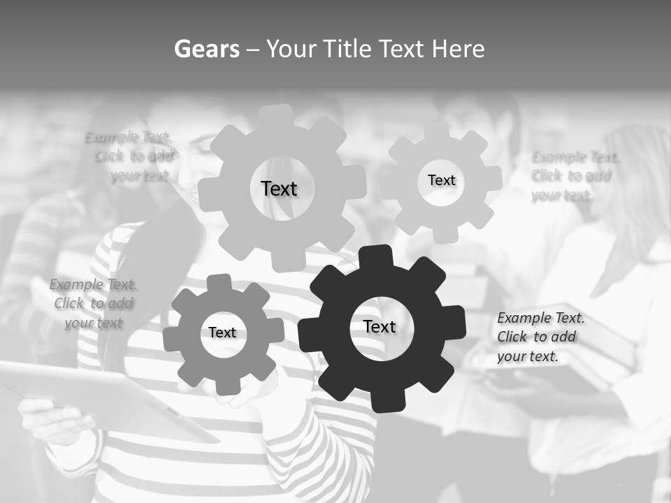 Reading Simple Ereader PowerPoint Template