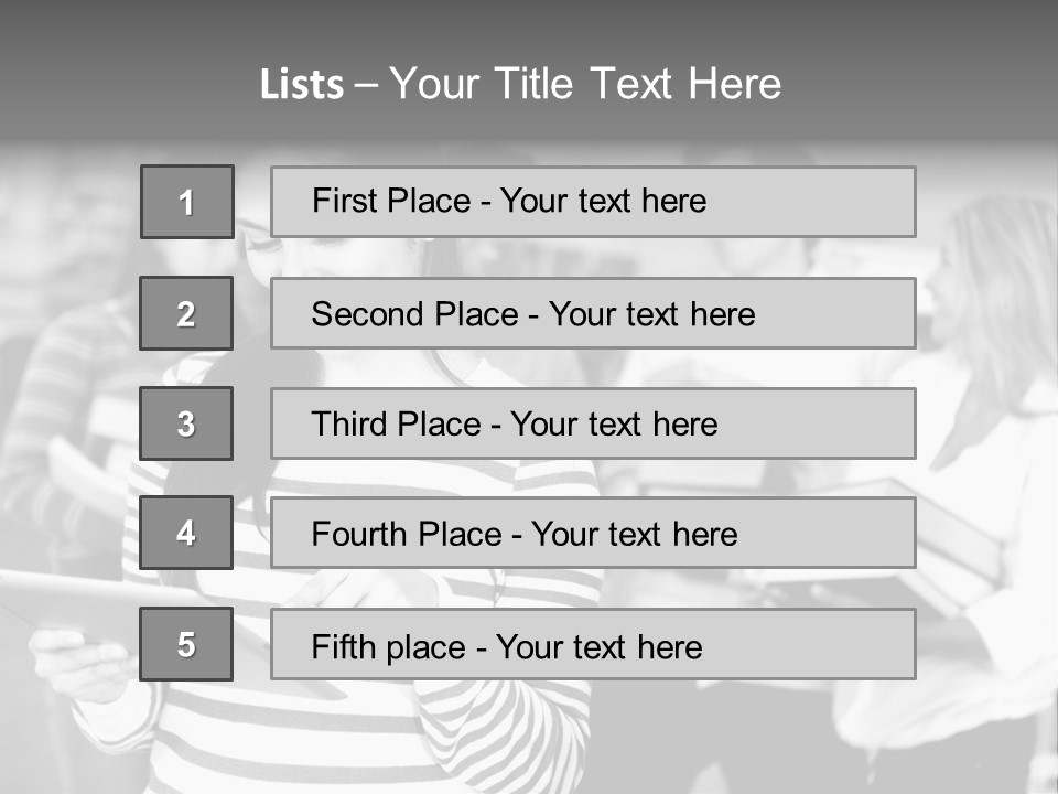Reading Simple Ereader PowerPoint Template