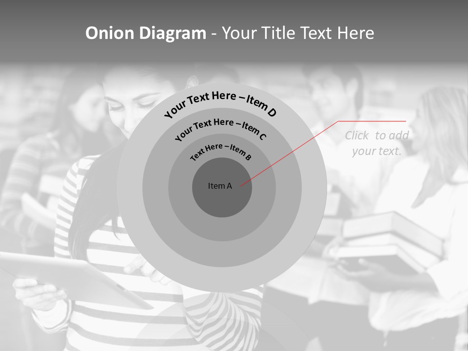 Reading Simple Ereader PowerPoint Template