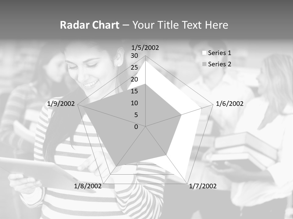 Reading Simple Ereader PowerPoint Template