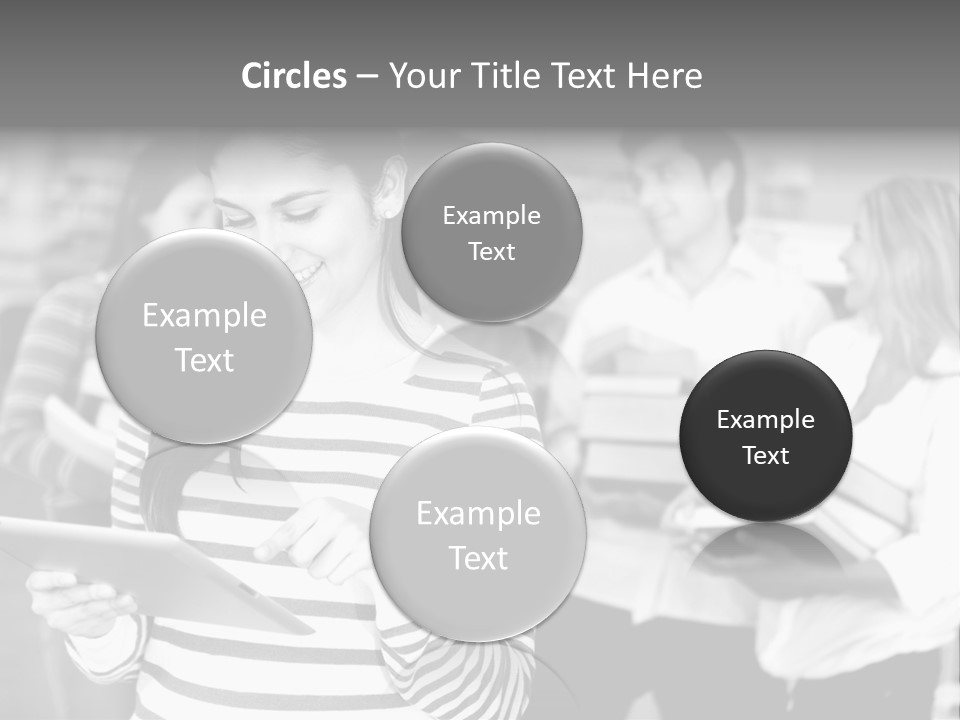 Reading Simple Ereader PowerPoint Template