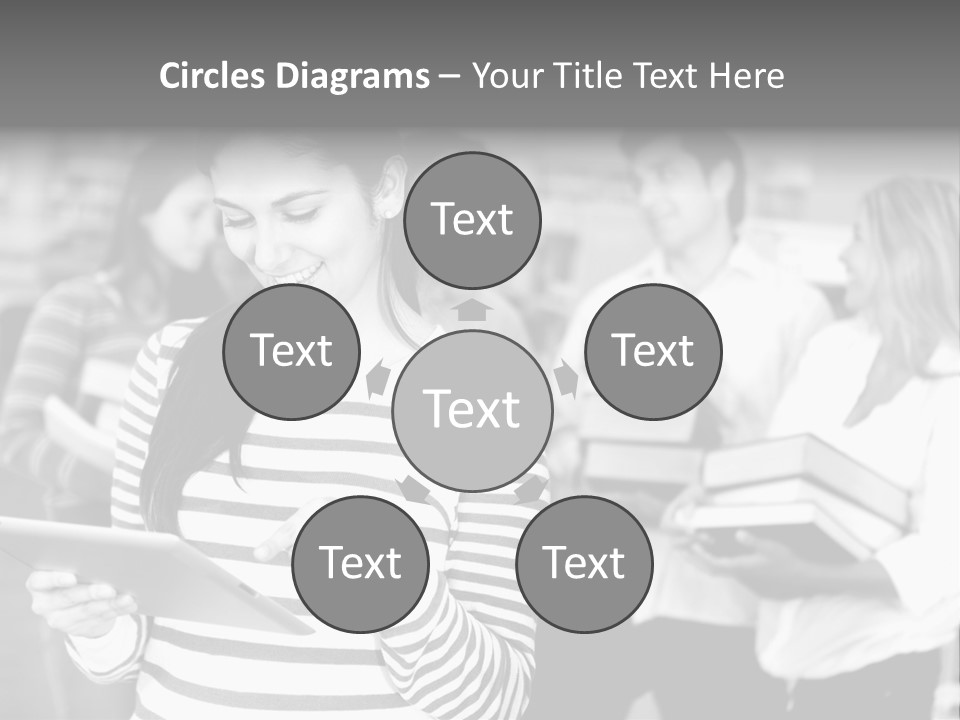 Reading Simple Ereader PowerPoint Template