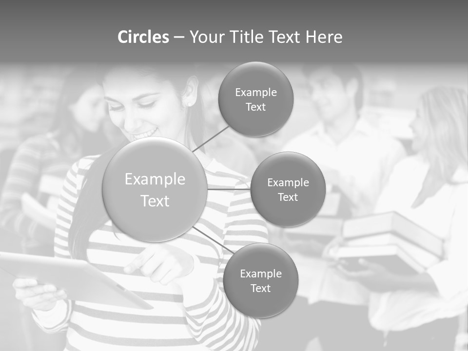Reading Simple Ereader PowerPoint Template