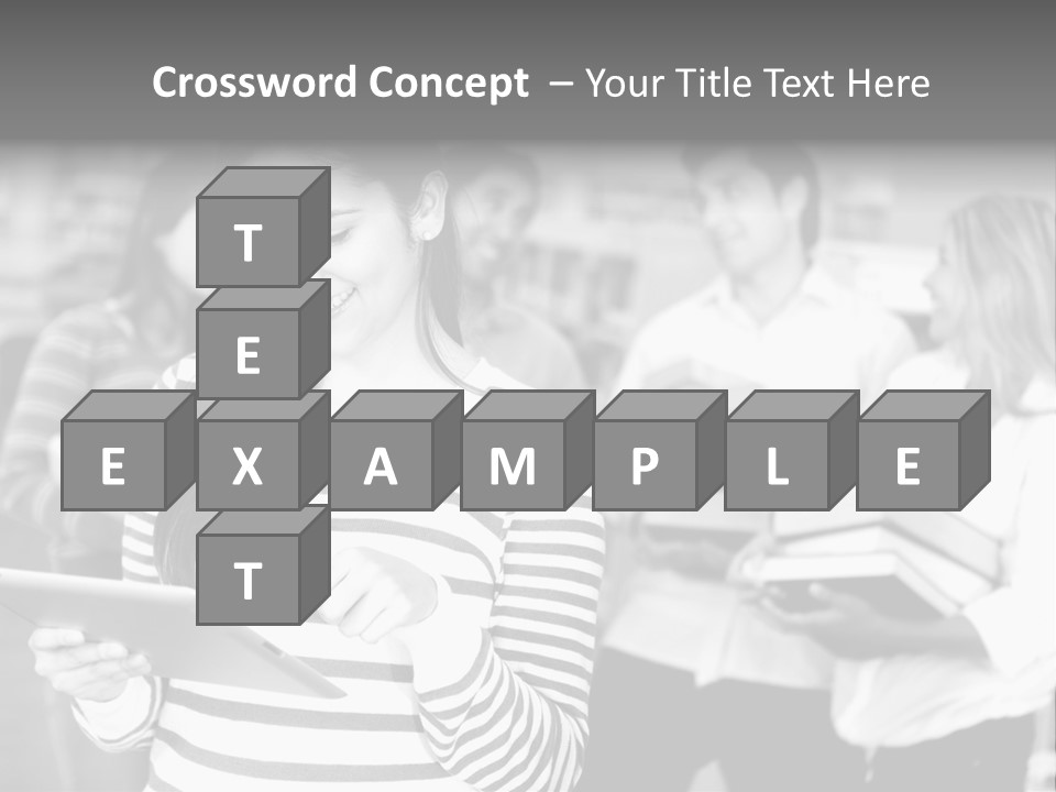 Reading Simple Ereader PowerPoint Template