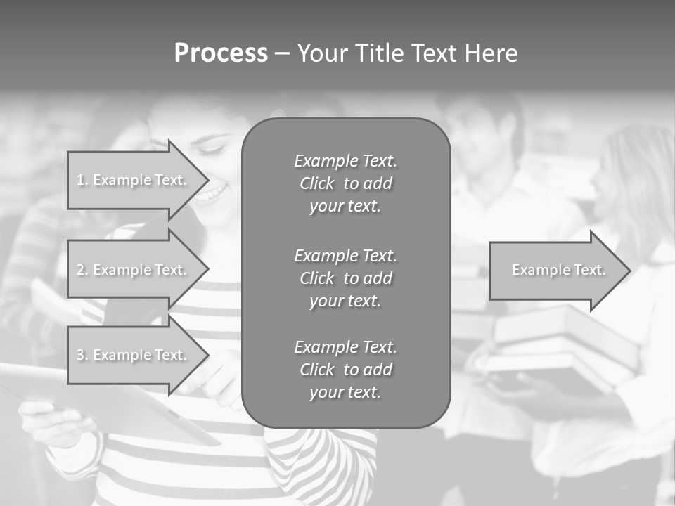 Reading Simple Ereader PowerPoint Template