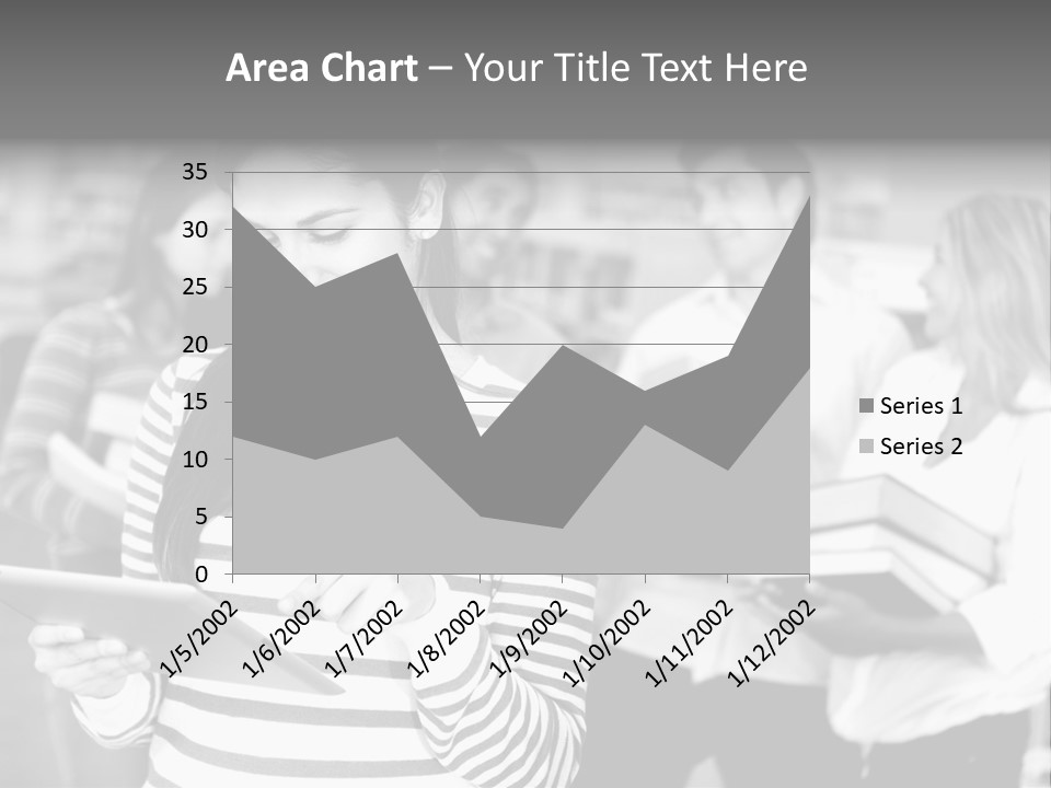 Reading Simple Ereader PowerPoint Template