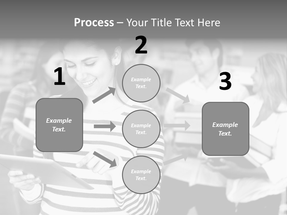 Reading Simple Ereader PowerPoint Template