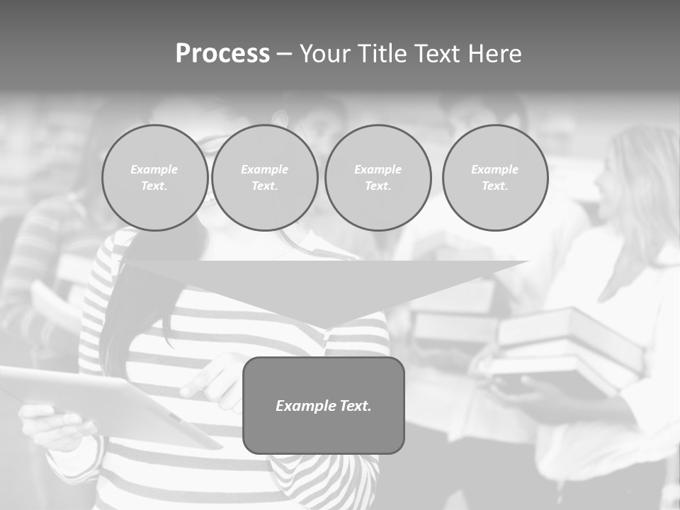 Reading Simple Ereader PowerPoint Template