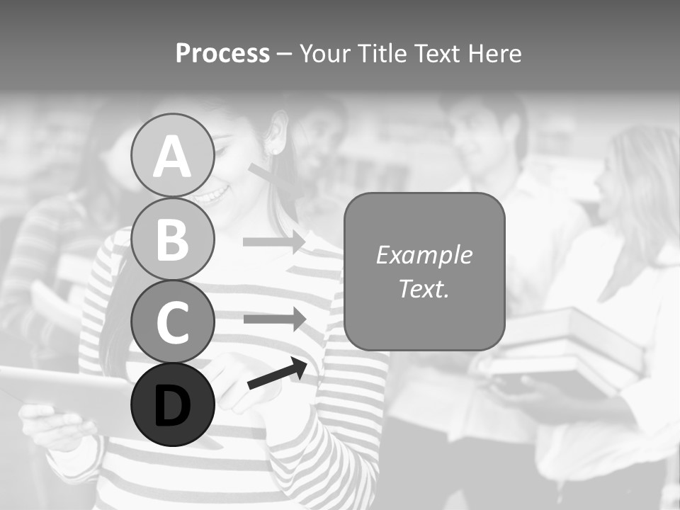 Reading Simple Ereader PowerPoint Template