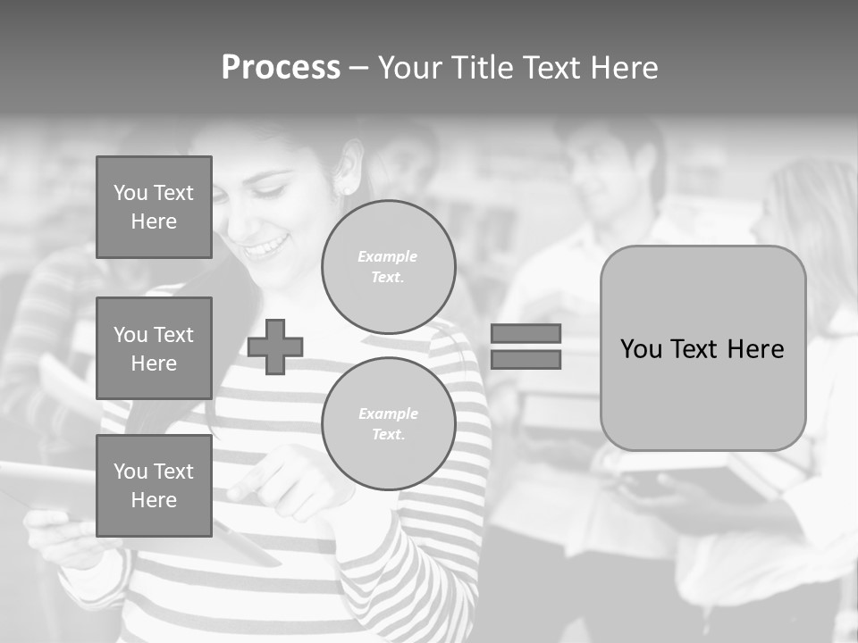 Reading Simple Ereader PowerPoint Template