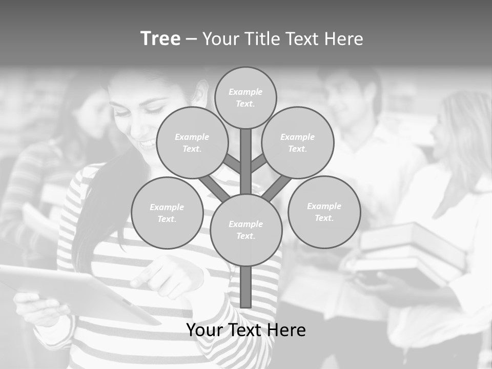 Reading Simple Ereader PowerPoint Template