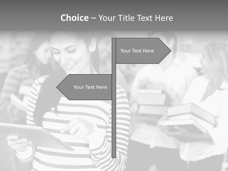 Reading Simple Ereader PowerPoint Template