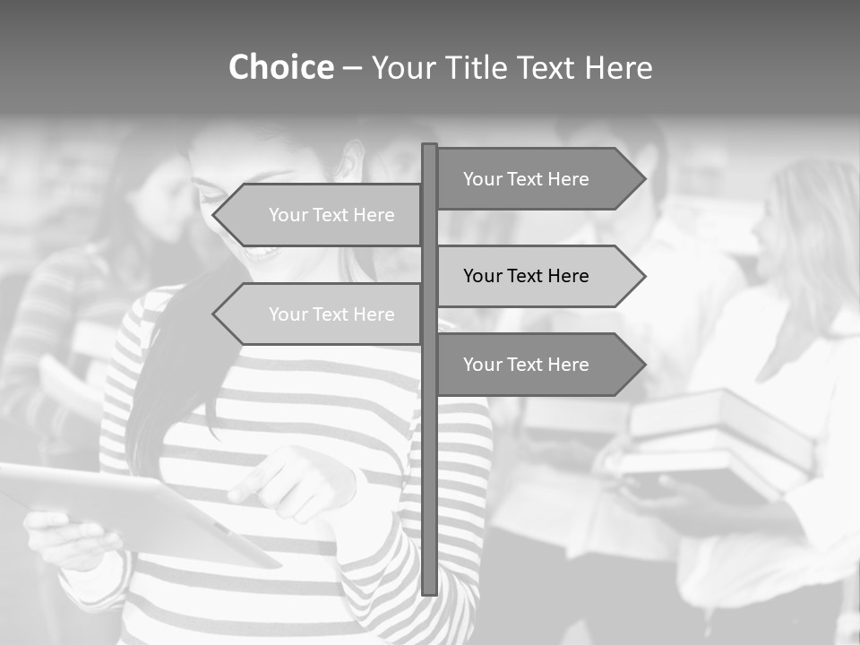 Reading Simple Ereader PowerPoint Template