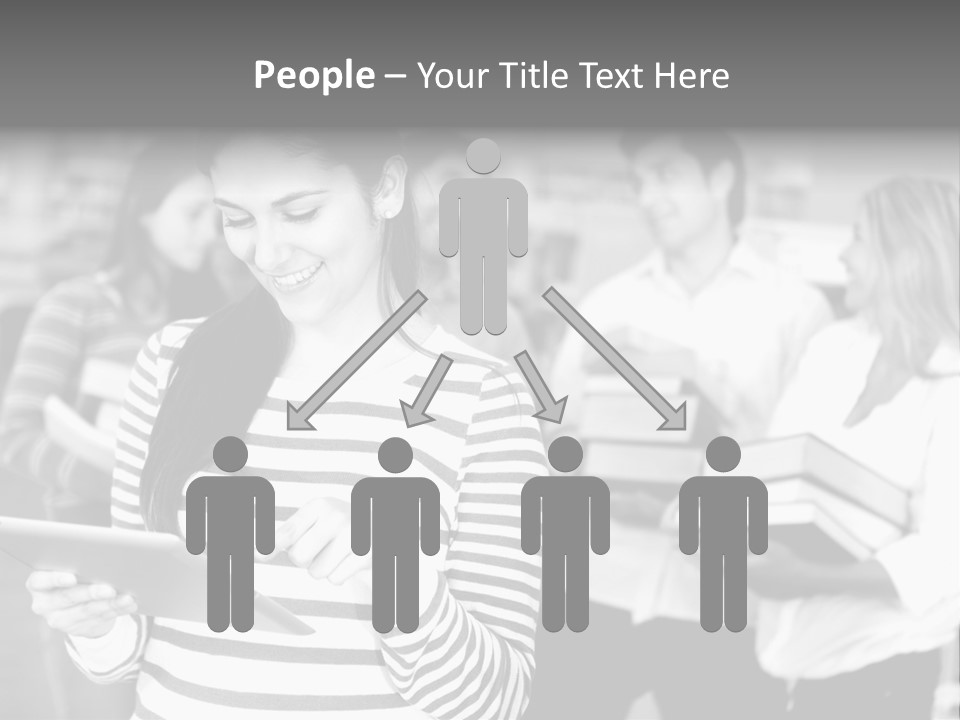 Reading Simple Ereader PowerPoint Template