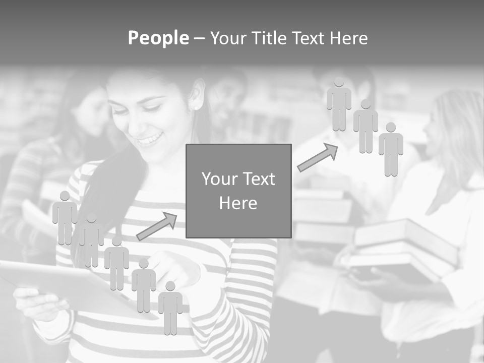 Reading Simple Ereader PowerPoint Template