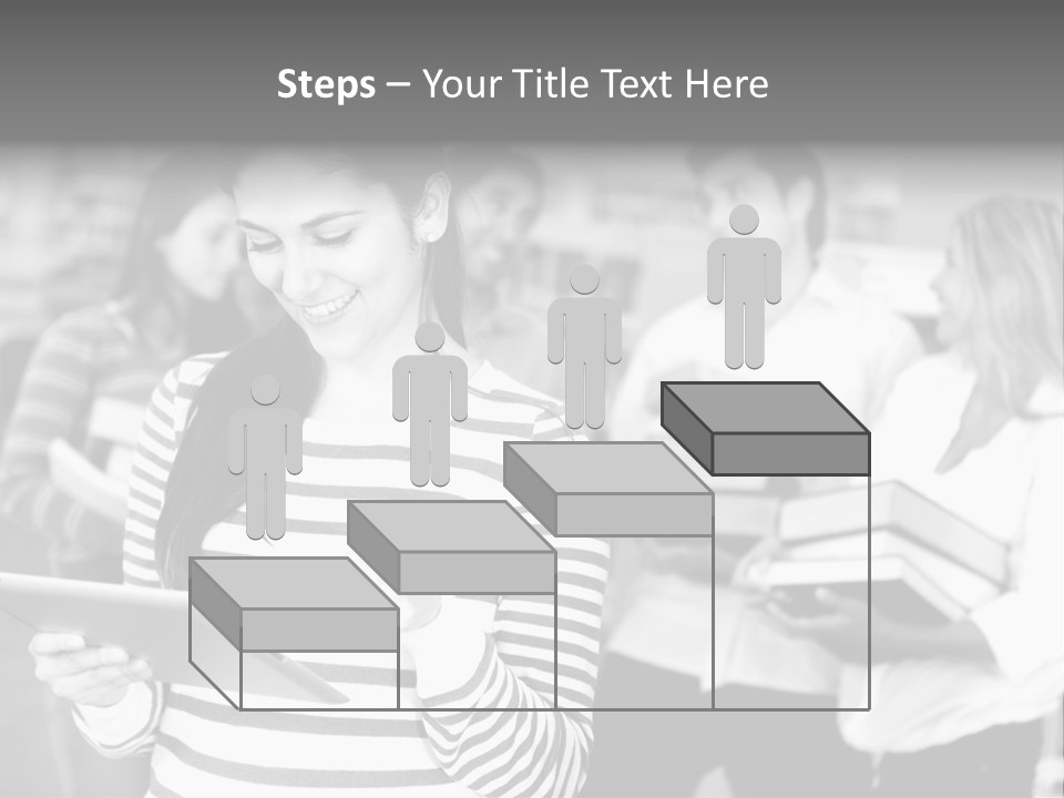 Reading Simple Ereader PowerPoint Template