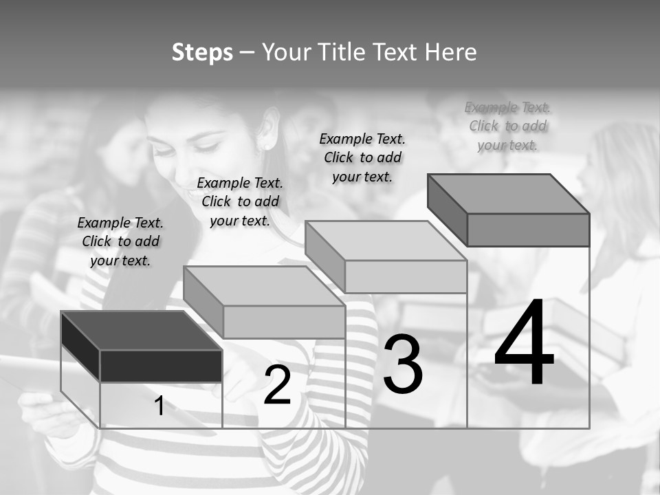 Reading Simple Ereader PowerPoint Template
