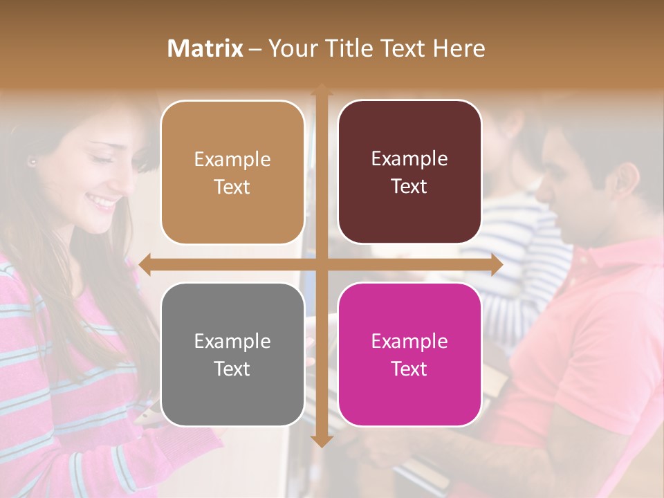 Technology Reader Young PowerPoint Template