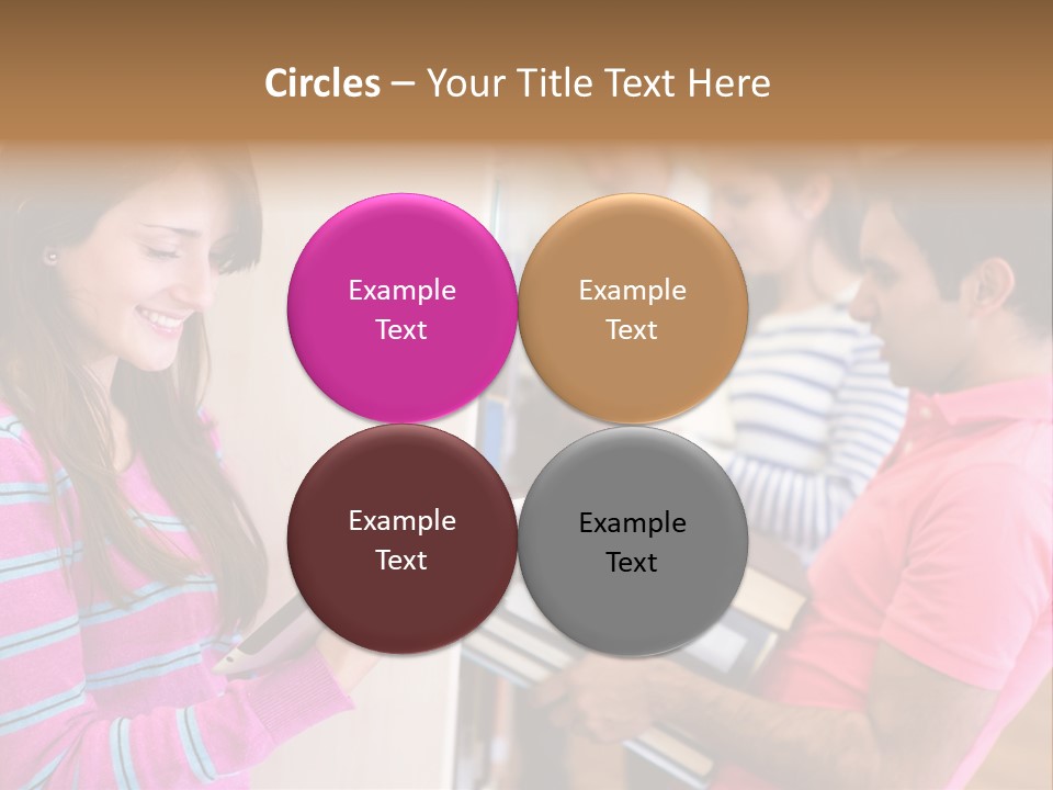 Technology Reader Young PowerPoint Template