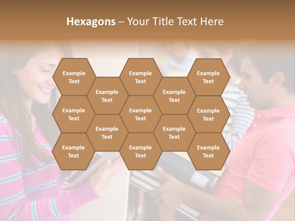 Technology Reader Young PowerPoint Template