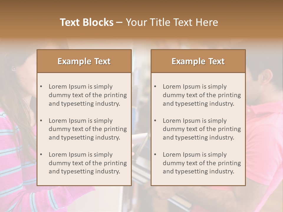 Technology Reader Young PowerPoint Template