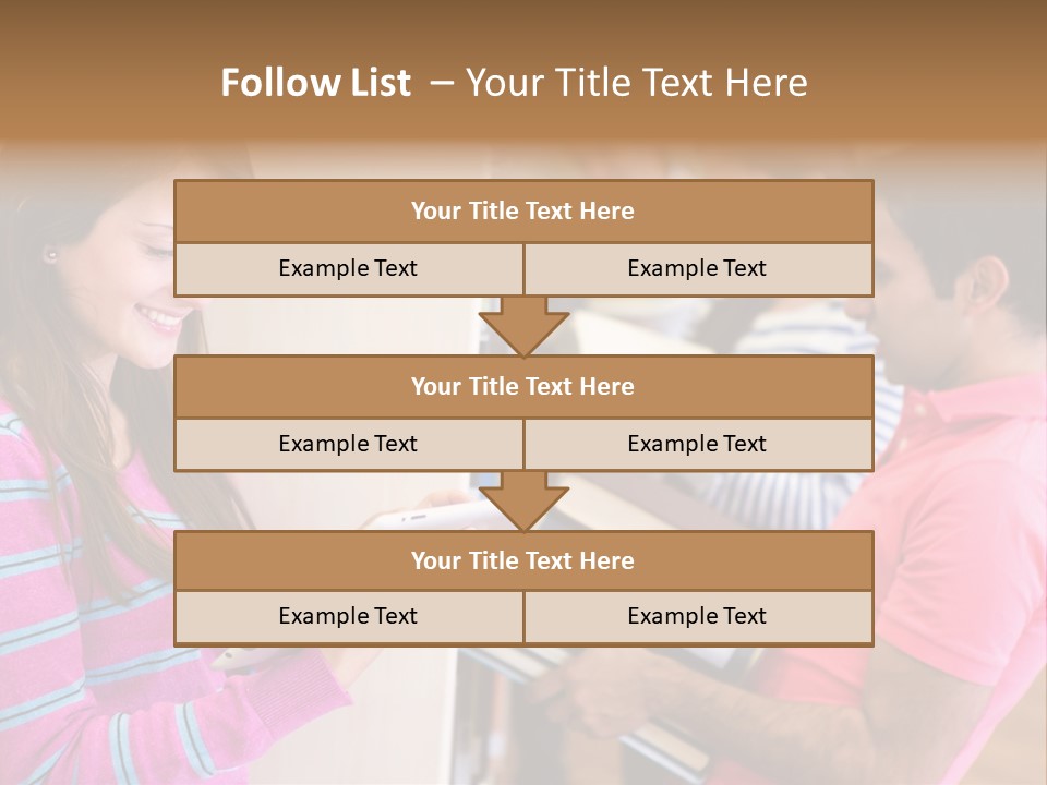 Technology Reader Young PowerPoint Template