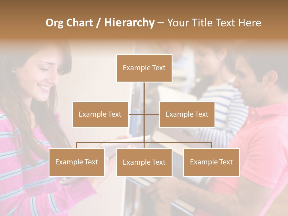 Technology Reader Young PowerPoint Template