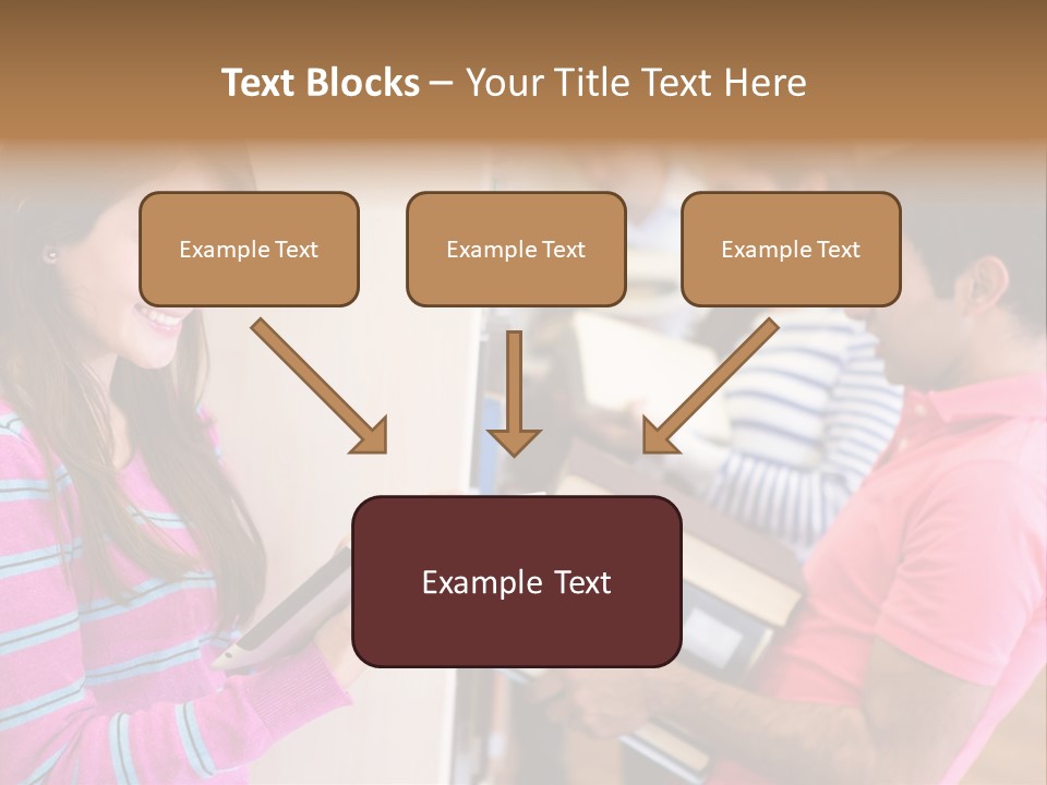 Technology Reader Young PowerPoint Template