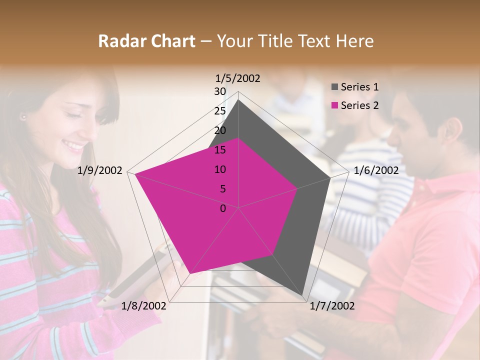 Technology Reader Young PowerPoint Template
