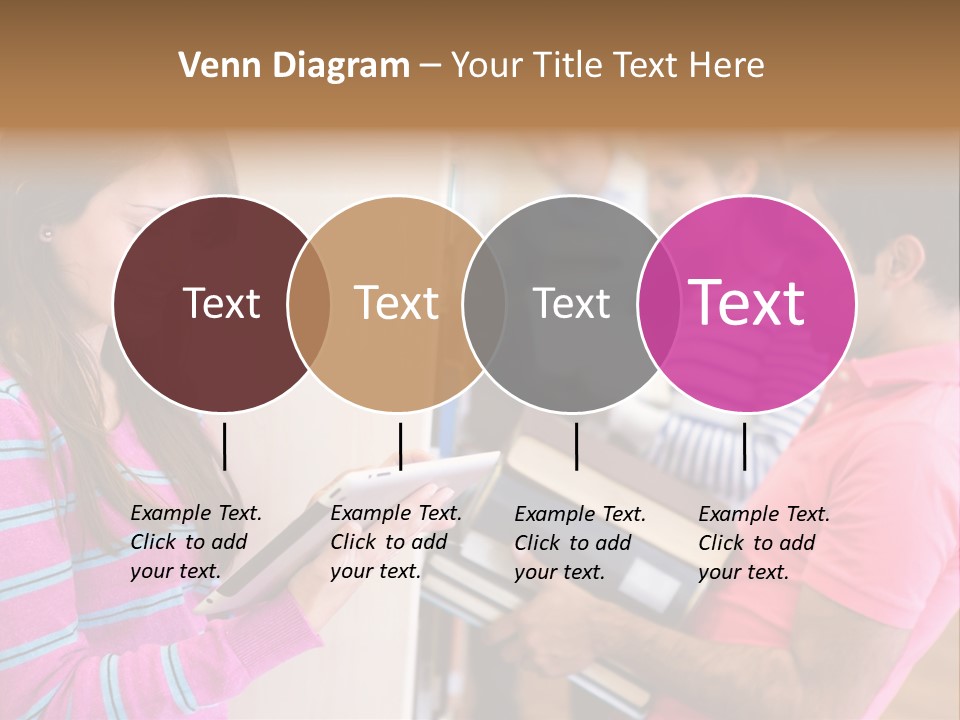 Technology Reader Young PowerPoint Template